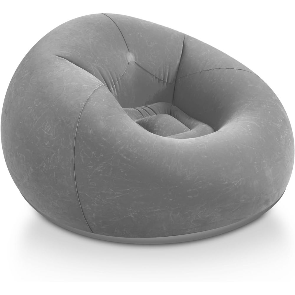 Kids Outdoor Lounger Chair - Надувные кресла-мешки, серый портативный ленивый диван