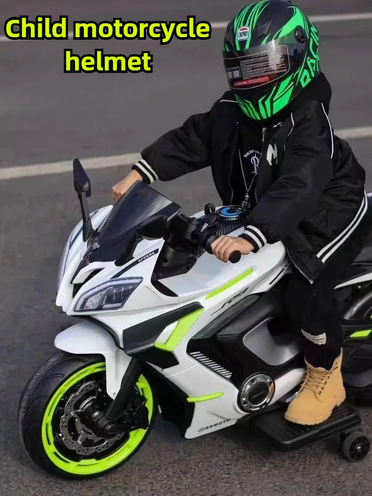 Kids Outdoor Karting - Милые детские картингские полнолицевые шлемы для