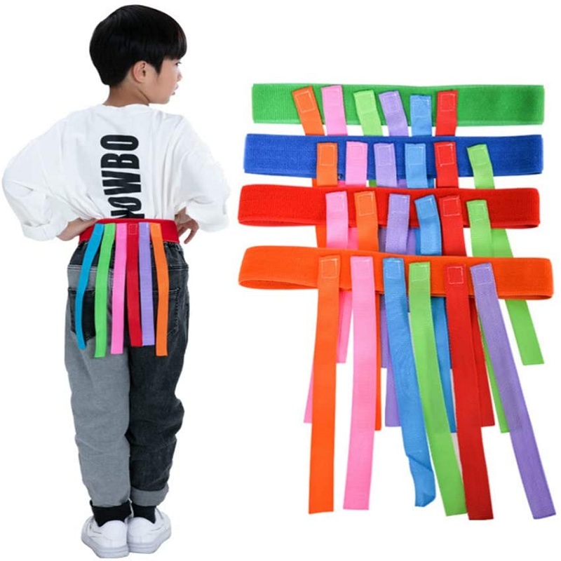 Kids Outdoor Jumping Toys - Детские интерактивные игры Catch Tail, пояс,