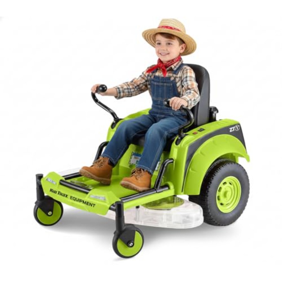 Kids Outdoor Lawn Mower - Детский трактор-газонокосилка Kid Trax 12V Zero