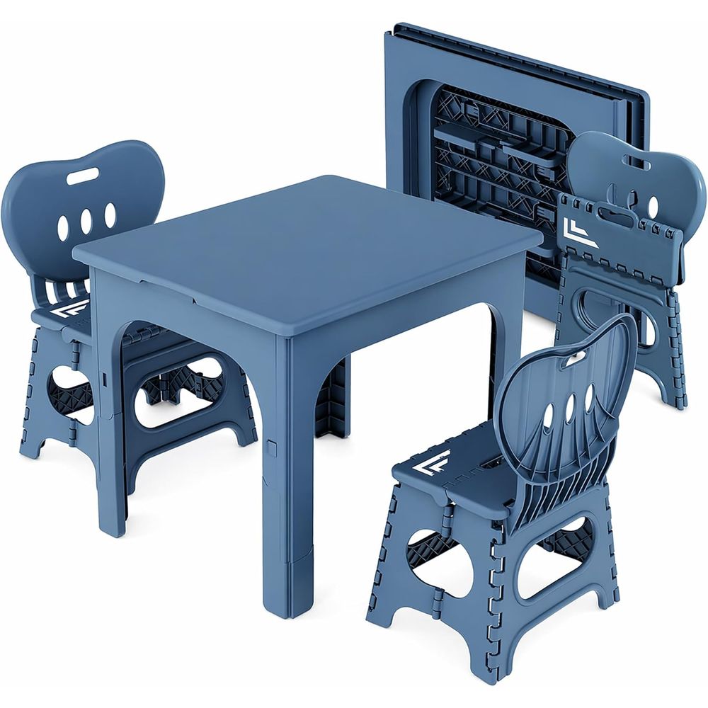 Kids Outdoor Table - Складной комплект стола и стульев, регулируемый