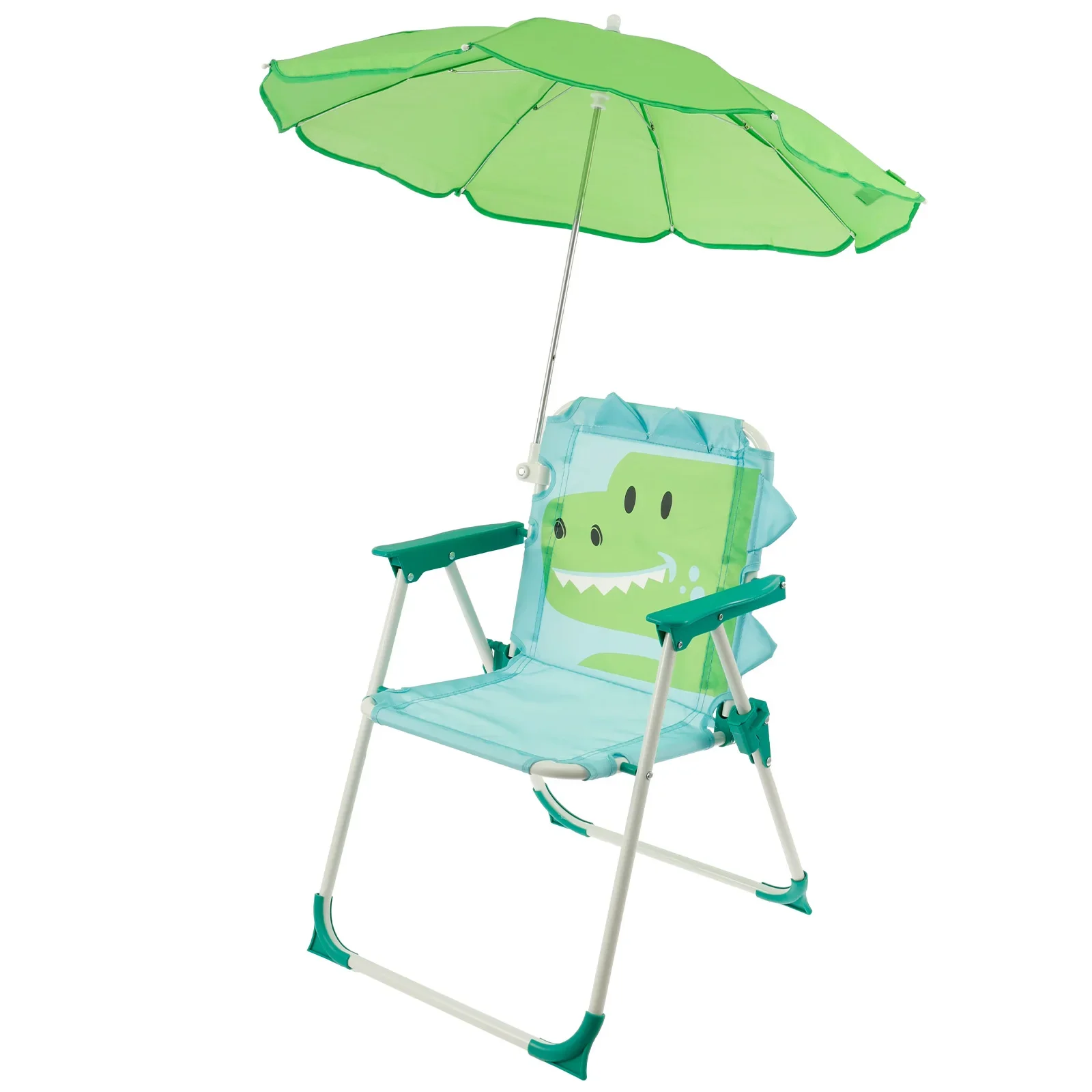 Kids Outdoor Lounger Chair - Детский складной пляжный стул с зонтом