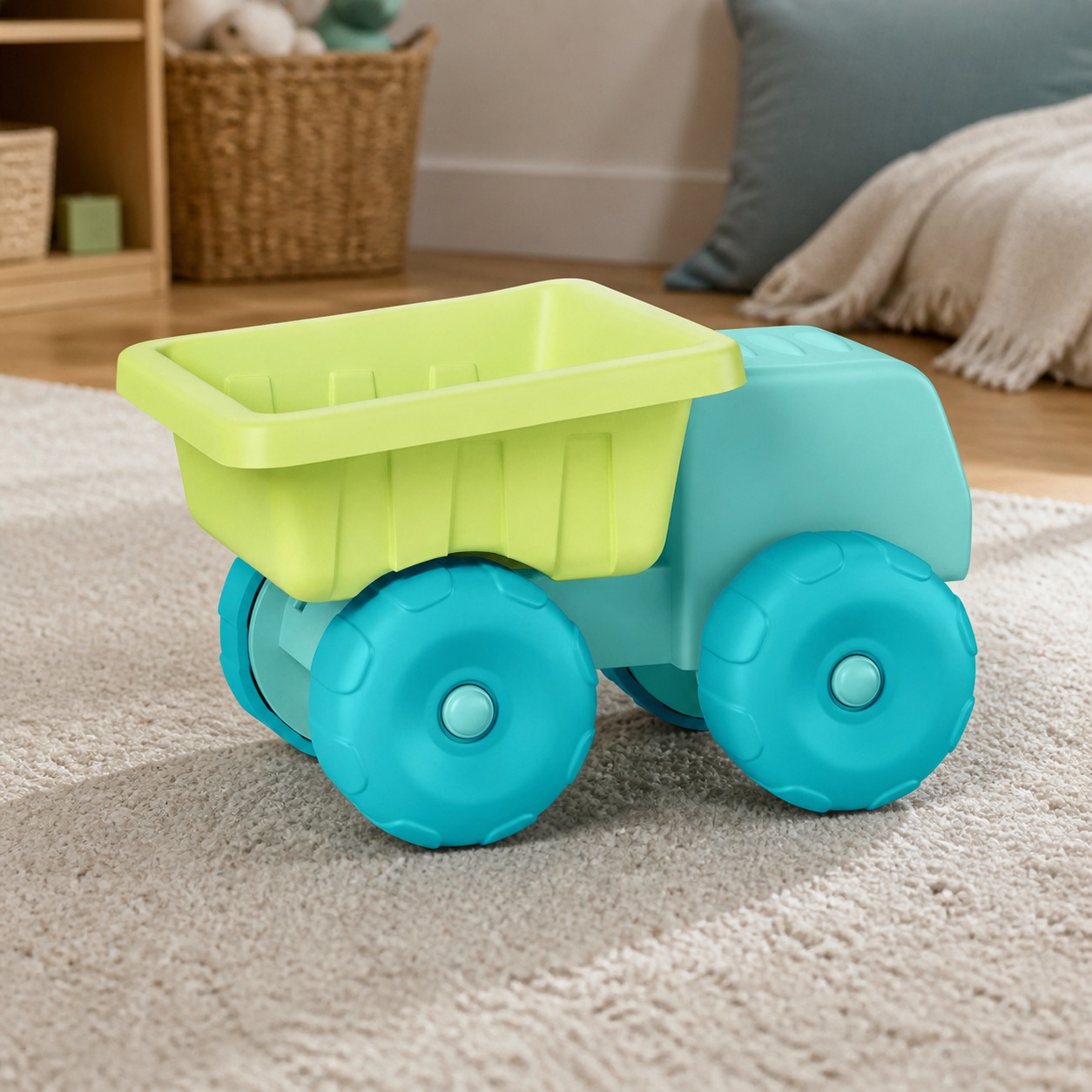 Kids Outdoor Sandbox - Пляжный игрушечный самосвал для песка, прочный