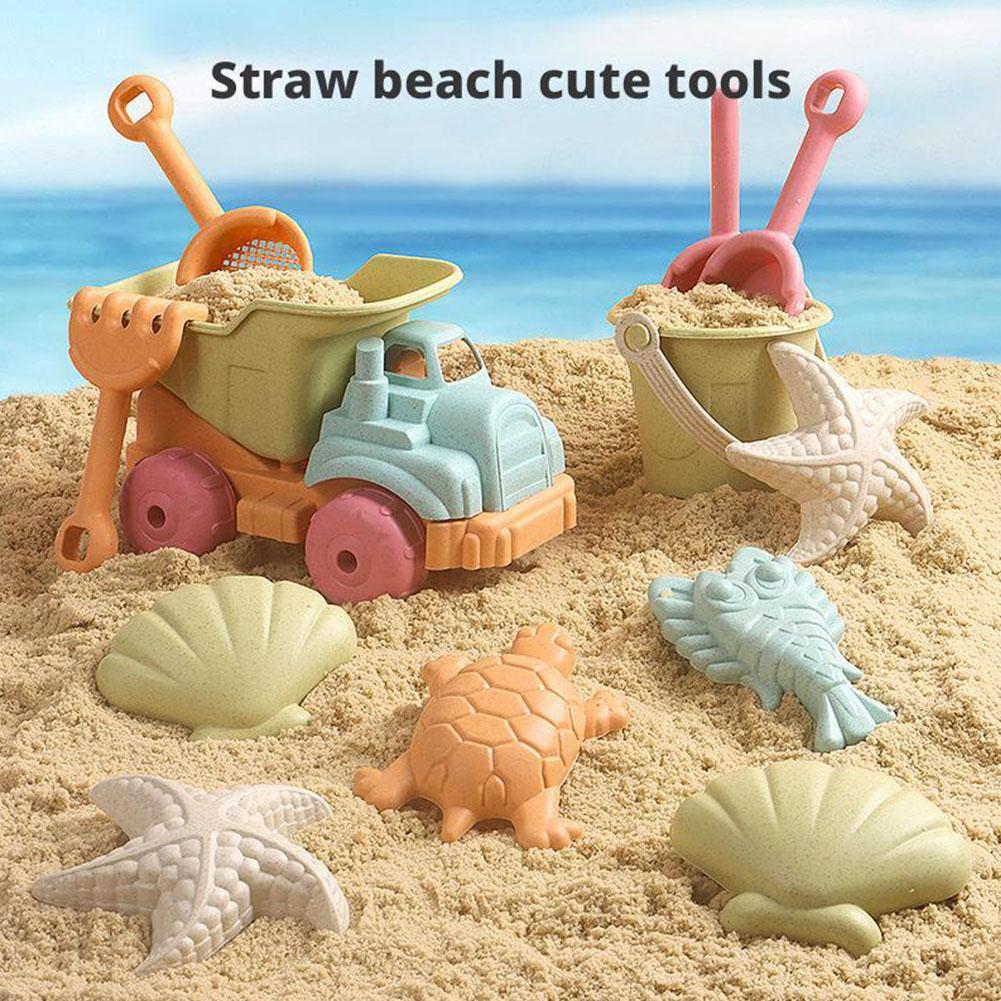 Kids Outdoor Sandbox - Набор пляжных игрушек из 5/7/14/15 предметов: