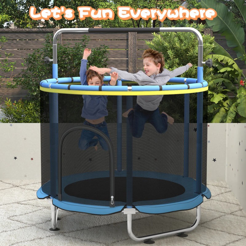Детский батут 5FT 8-в-1 для ма – обзор и цена Kids Indoor Outdoor Trampoline