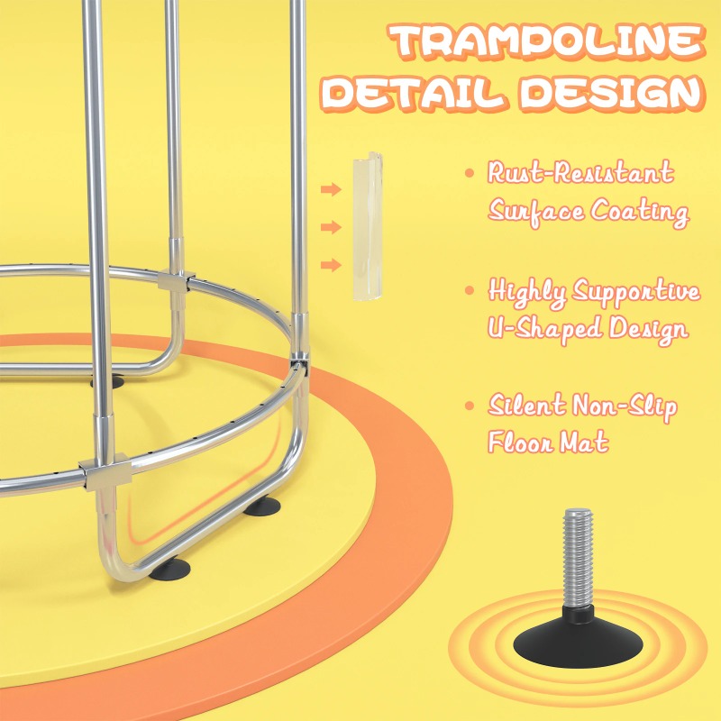 Детский батут 5FT 8-в-1 для ма – обзор и цена Kids Indoor Outdoor Trampoline
