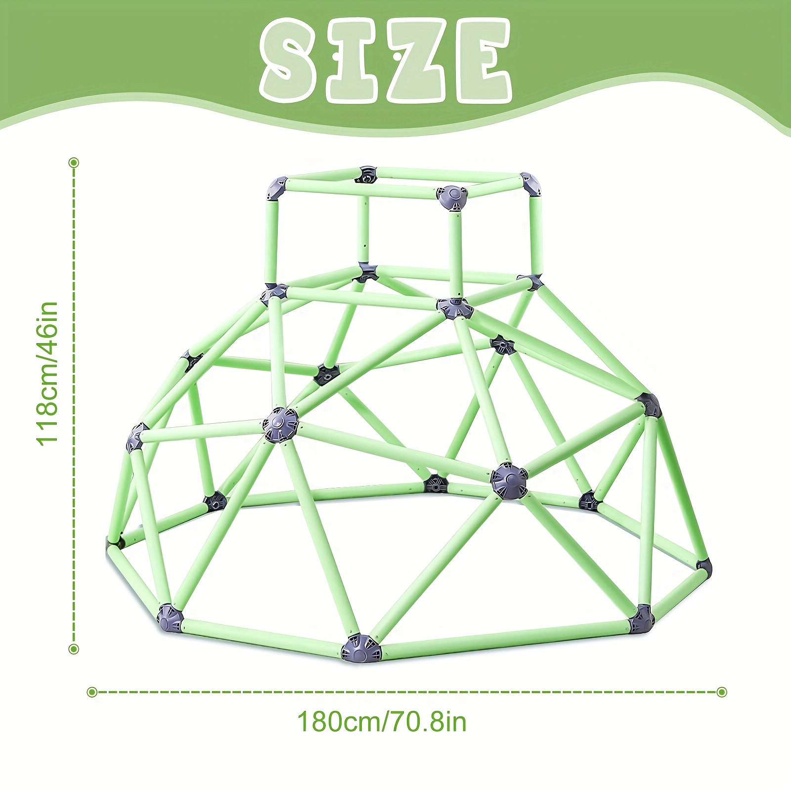 Бары, башня для скалолазания - – обзор и цена Kids Outdoor Jungle Gym Dome