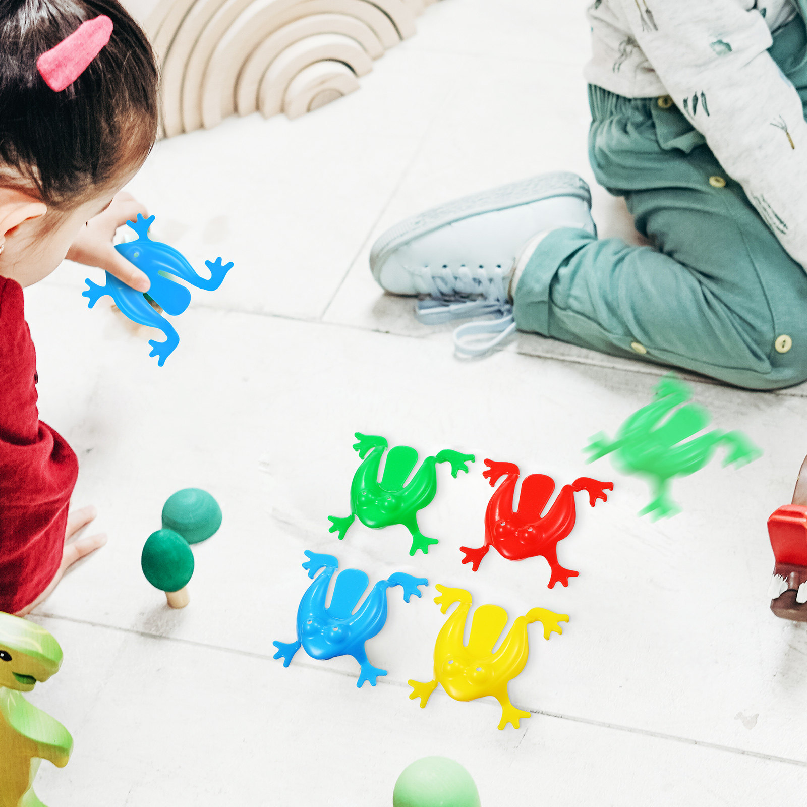 16 шт. прыгающих лягушек разны – обзор и цена Kids Outdoor Jumping Toys
