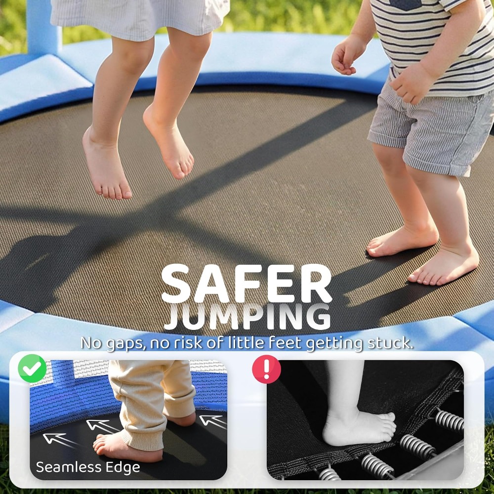 55-дюймовый мини-батут для дет – обзор и цена Kids Indoor Outdoor Trampoline