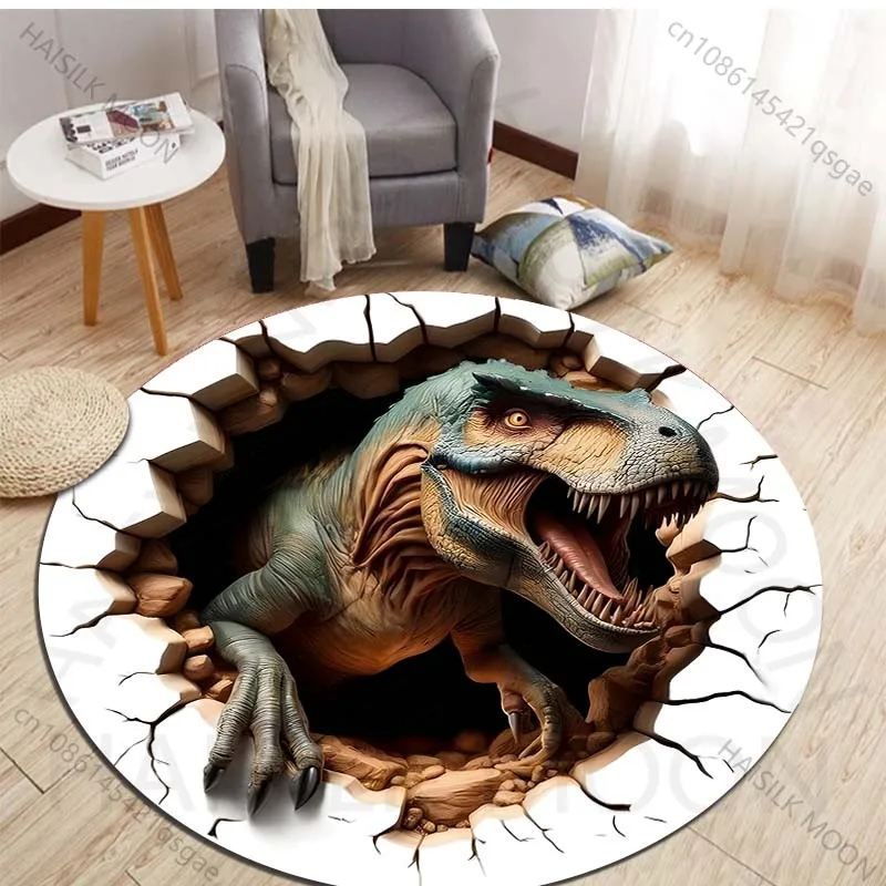 HD 3D круглые коврики с принто – обзор и цена Kids Outdoor Area
