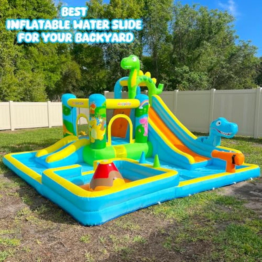 Надувная водная горка для улиц – обзор и цена Kids Outdoor Water Slide