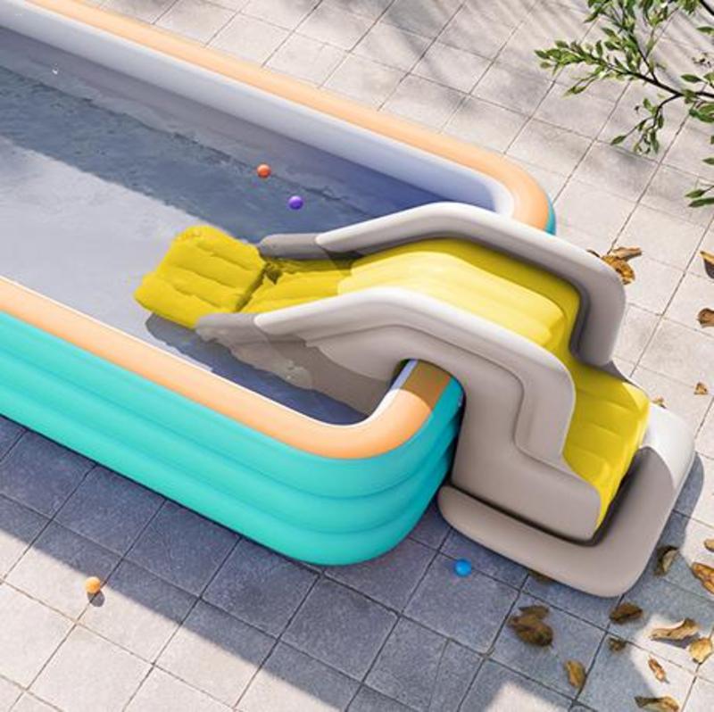Надувная водная горка, детская – обзор и цена Kids Outdoor Inflatable Water Slide