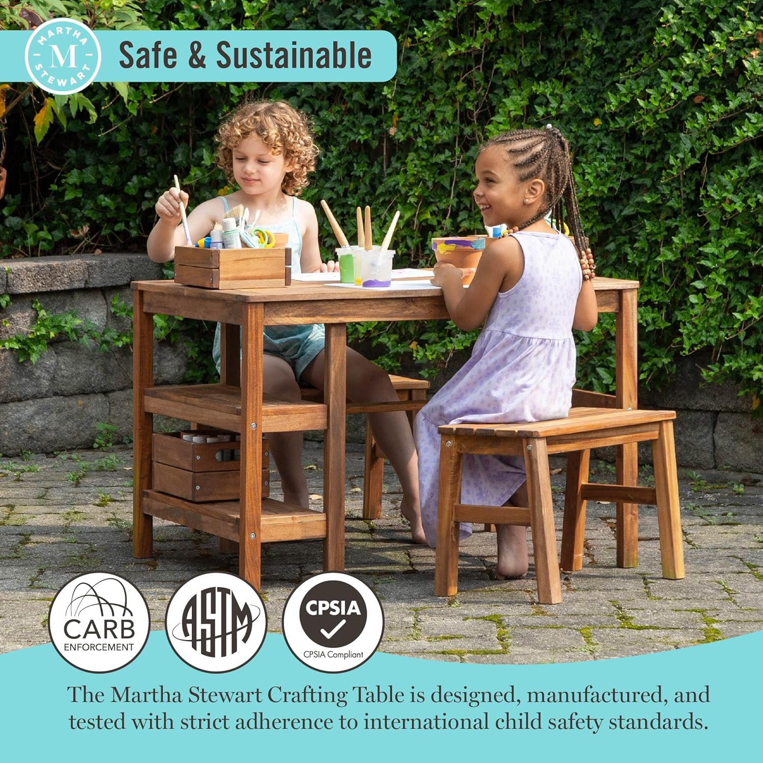 Детский уличный стол для творч – обзор и цена Kids Outdoor Activity Table