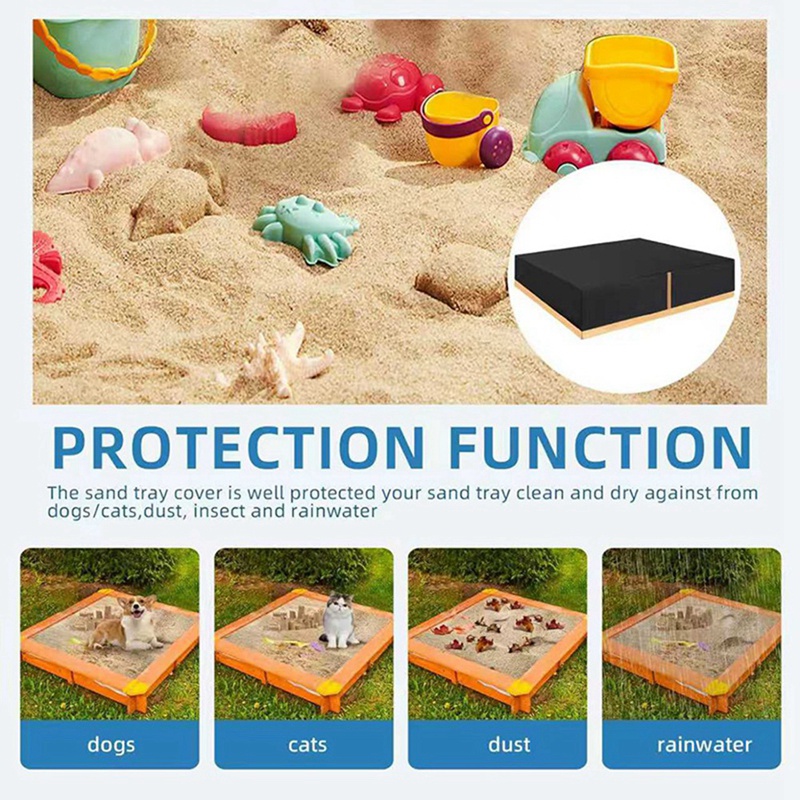 Крышка песочного ящика Сверхмо – обзор и цена Kids Outdoor Sandbox