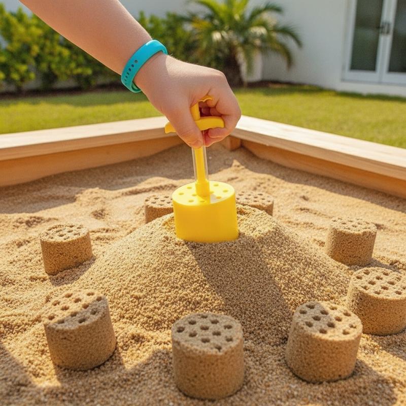 Детский набор для игр с песком – обзор и цена Kids Outdoor Sandbox