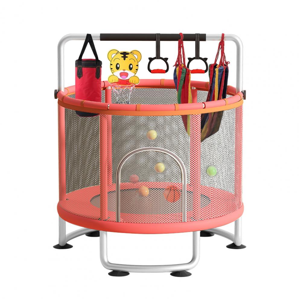 Детский батут, регулируемый ба – обзор и цена Kids Indoor Outdoor Trampoline