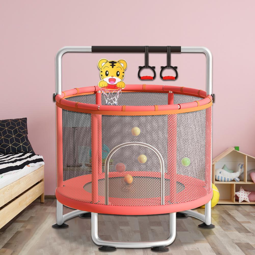 Детский батут, регулируемый ба – обзор и цена Kids Indoor Outdoor Trampoline