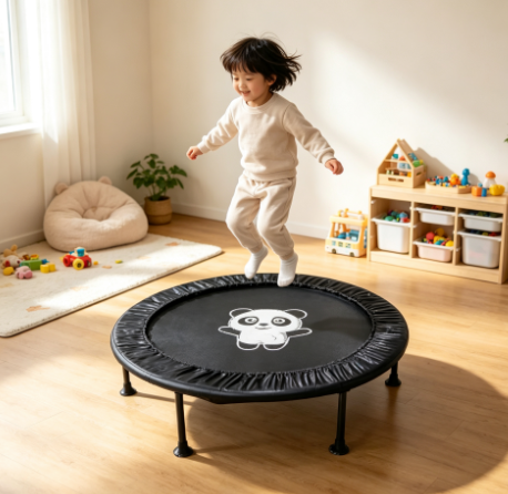 Мини-батут Panda Print для дет – обзор и цена Kids Indoor Outdoor Trampoline