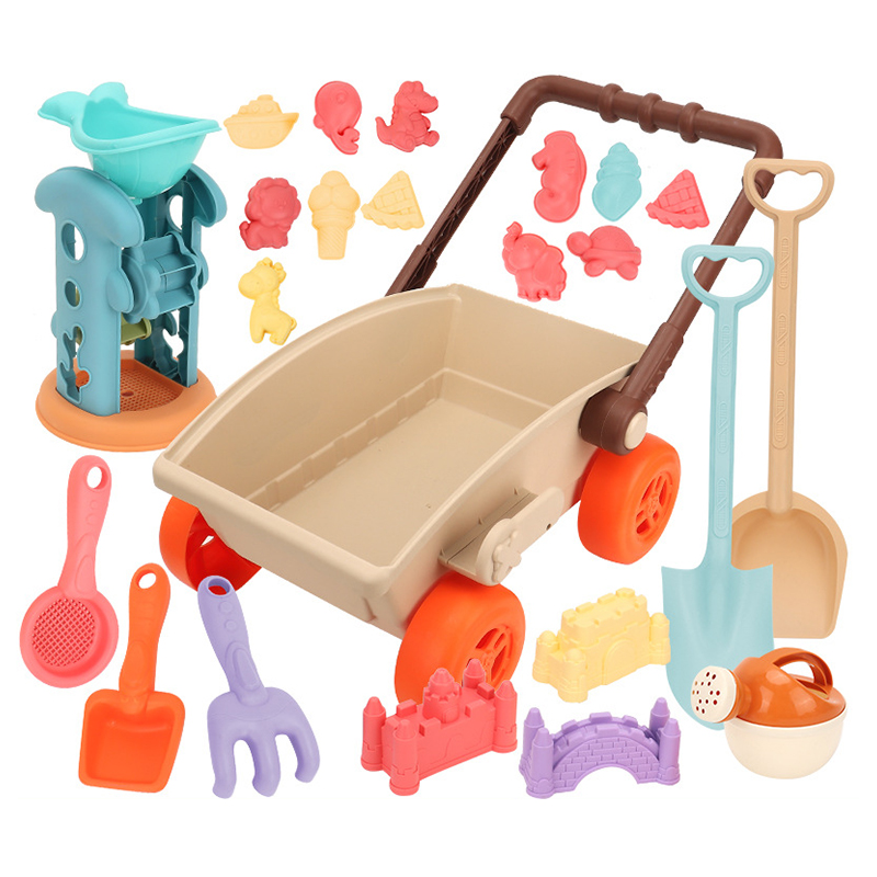 Детская тележка, пляжная игров – обзор и цена Kids Outdoor Sandbox