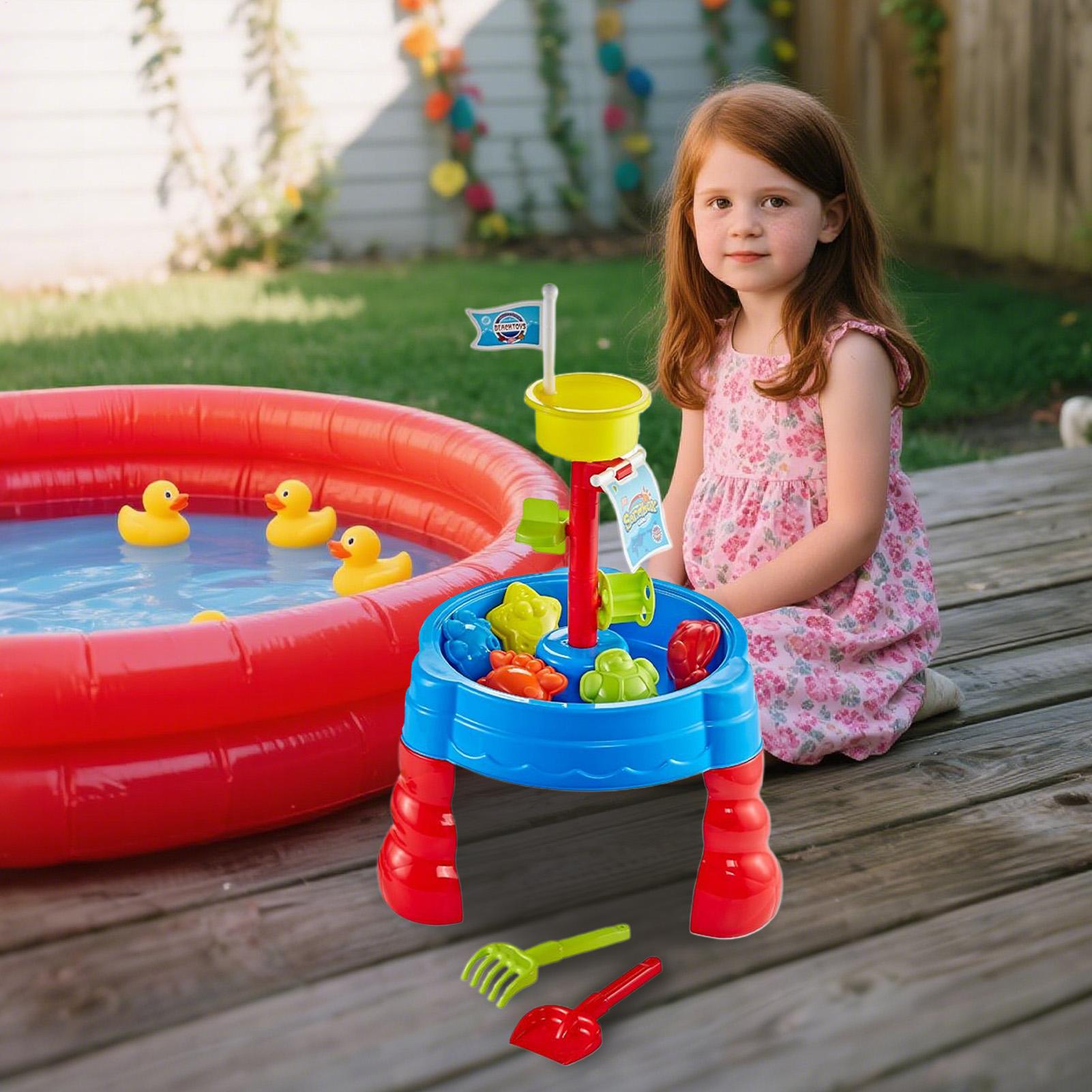 Стол для песка и воды, игровой – обзор и цена Kids Outdoor Activity Table