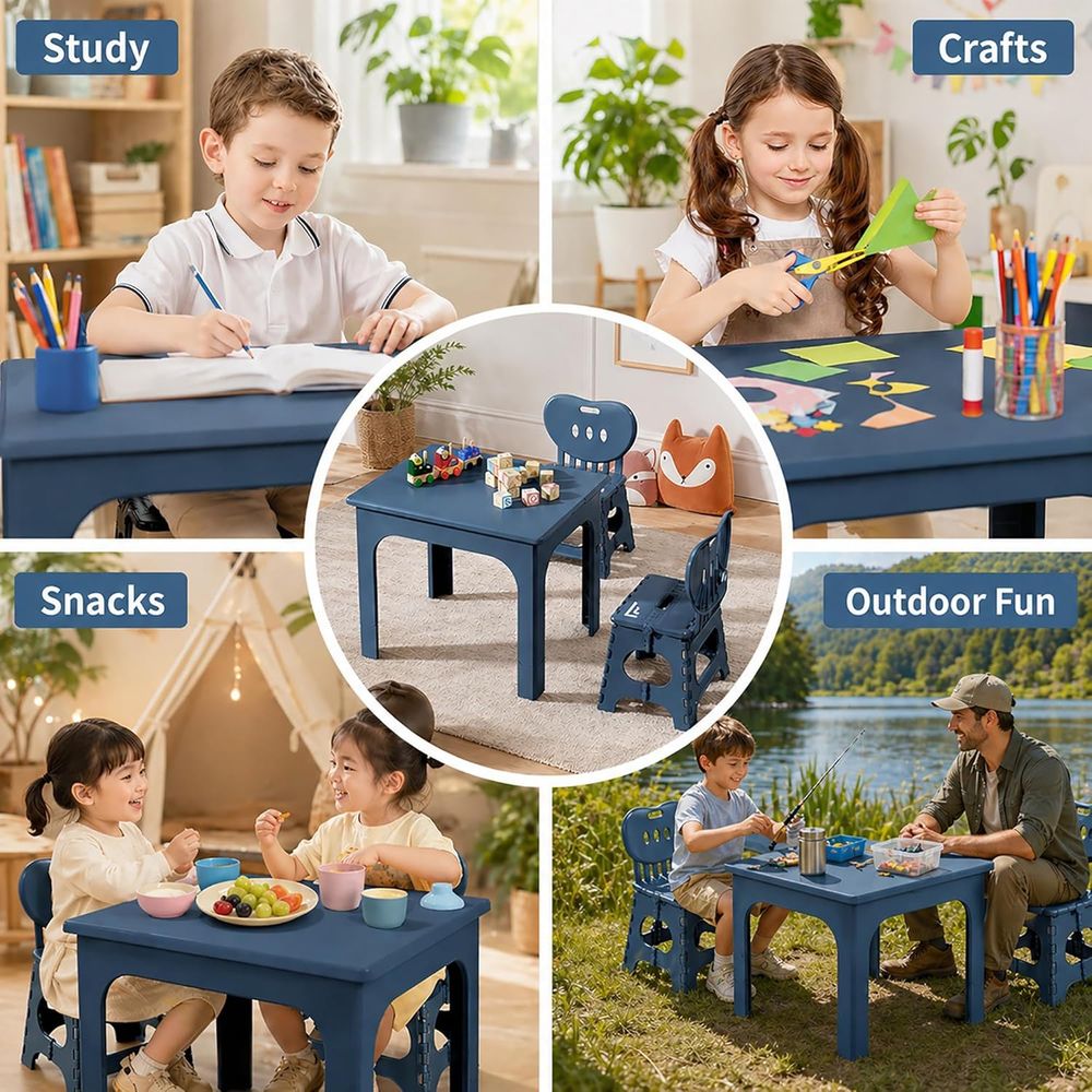 Складной комплект стола и стул – обзор и цена Kids Outdoor Table