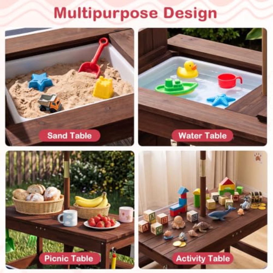 Детский уличный стол для пикни – обзор и цена Kids Outdoor Table