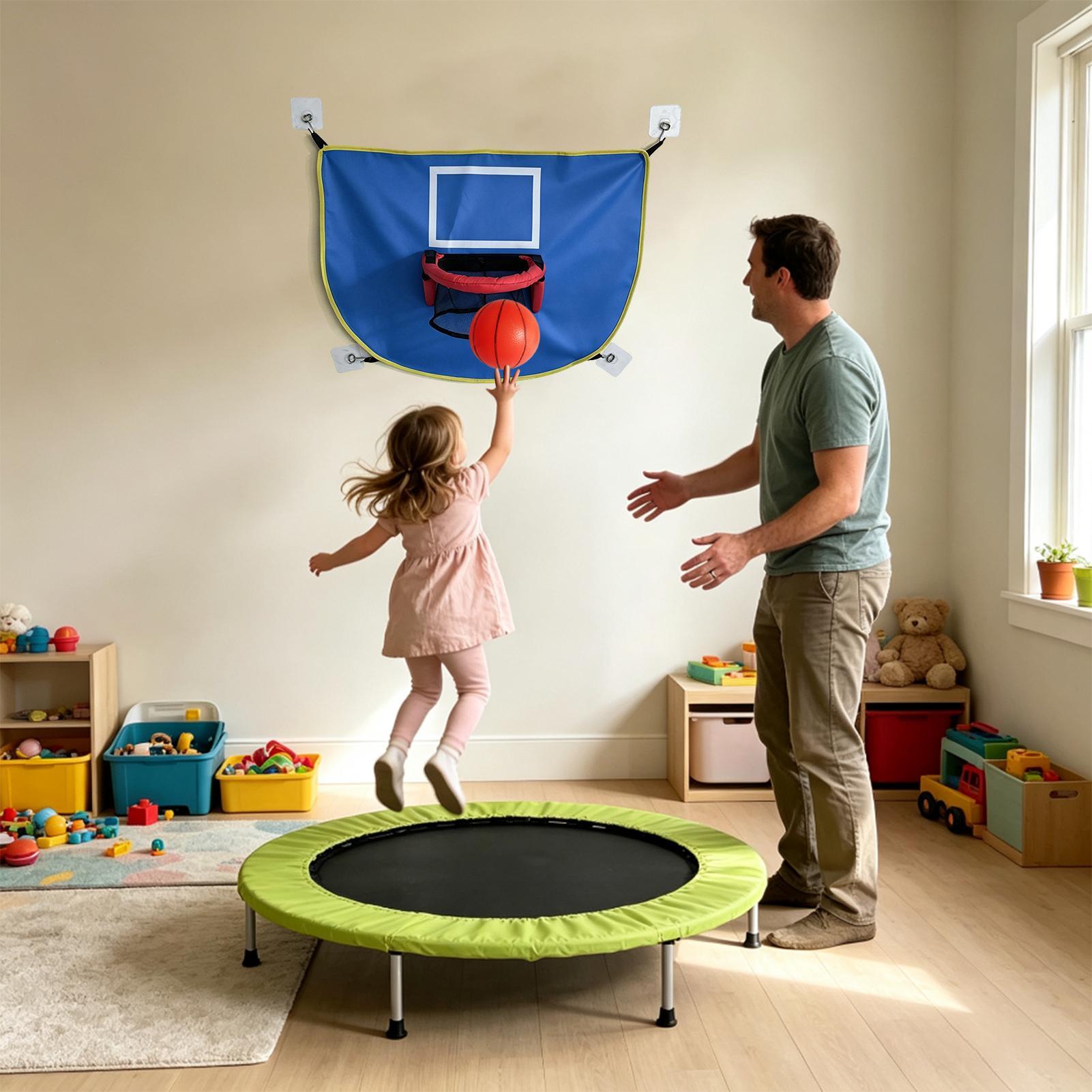 Баскетбольное кольцо для батут – обзор и цена Kids Indoor Outdoor Trampoline