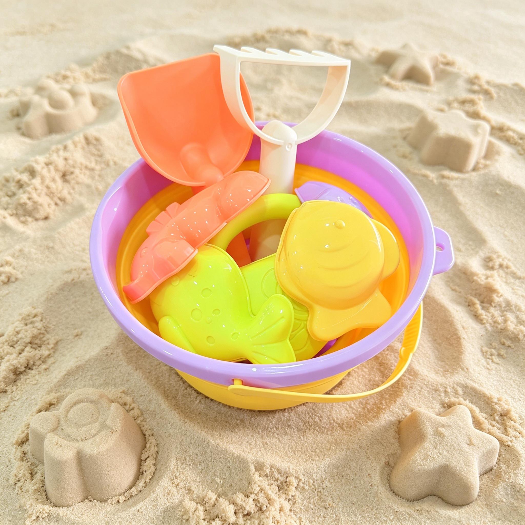 Набор из 8 детских пляжных игр – обзор и цена Kids Outdoor Sandbox