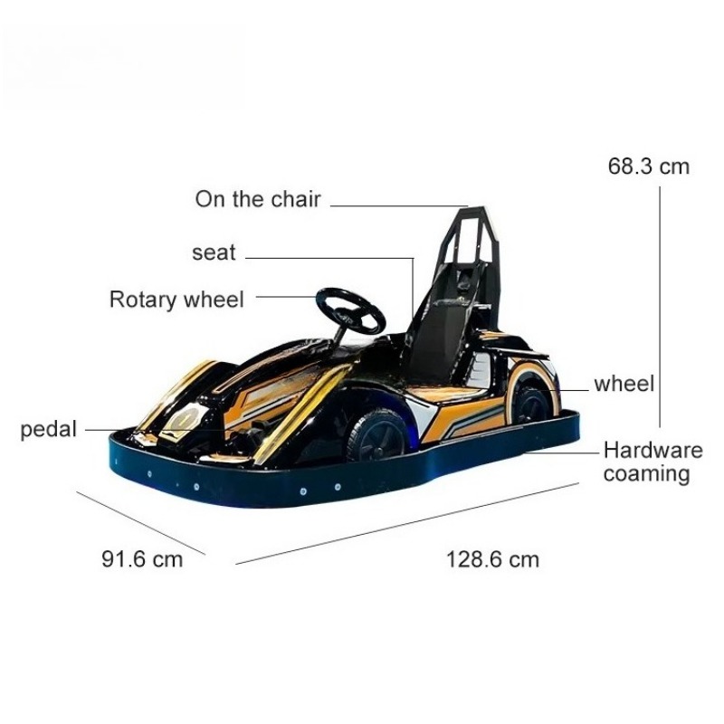 Детский электрический гоночный – обзор и цена Kids Outdoor Karting