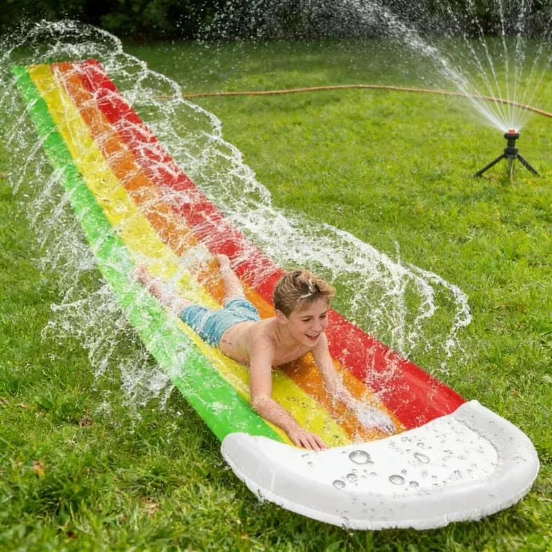 Летние надувные водные игрушки – обзор и цена Kids Outdoor Water Slide