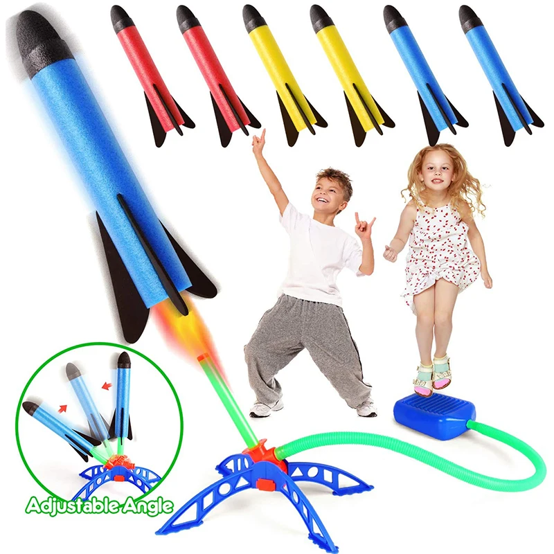 Детский уличный ракетный костю – обзор и цена Kids Outdoor Jumping Toys