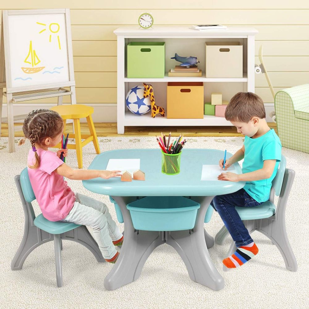 Детский стол и стулья, набор и – обзор и цена Kids Outdoor Activity Table