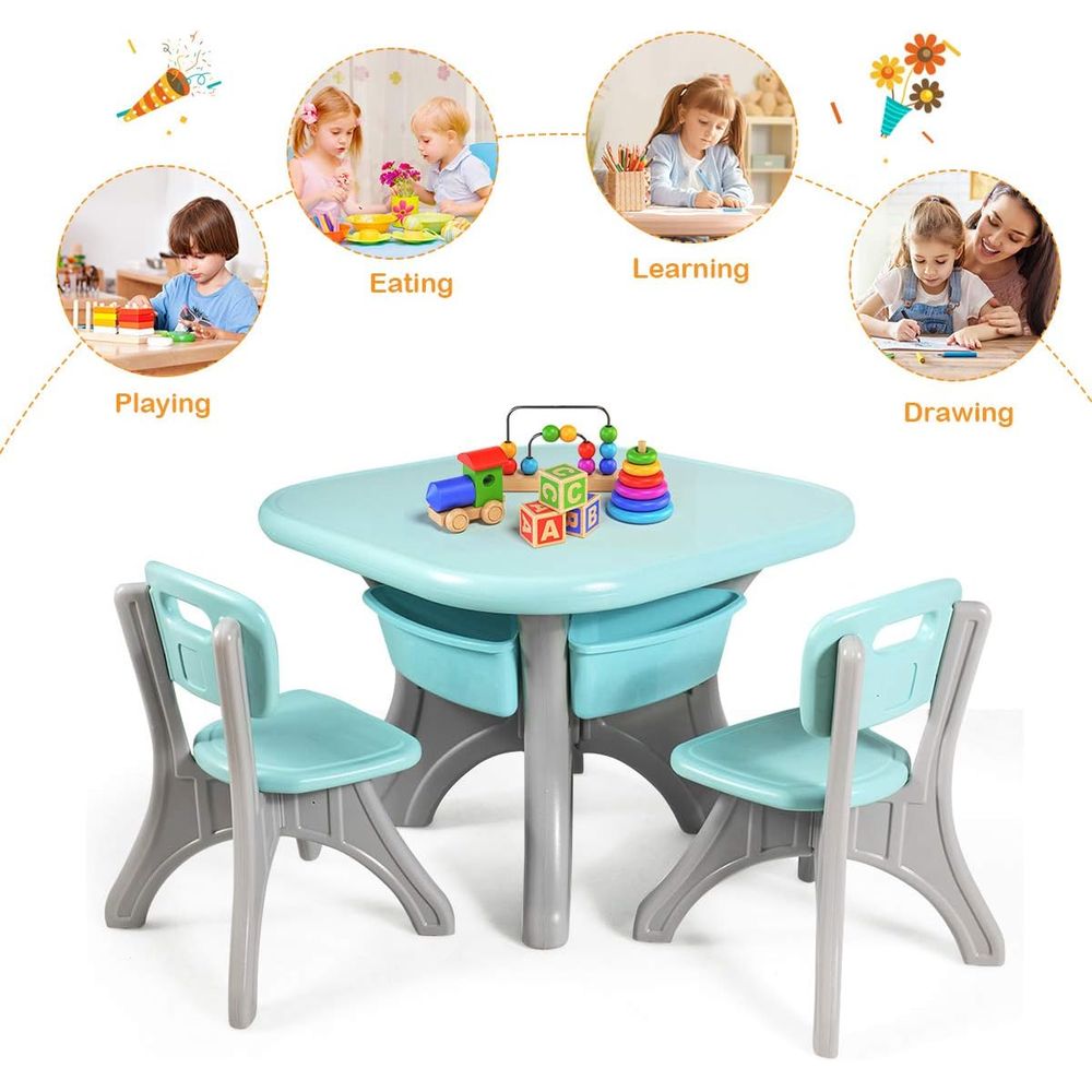 Детский стол и стулья, набор и – обзор и цена Kids Outdoor Activity Table