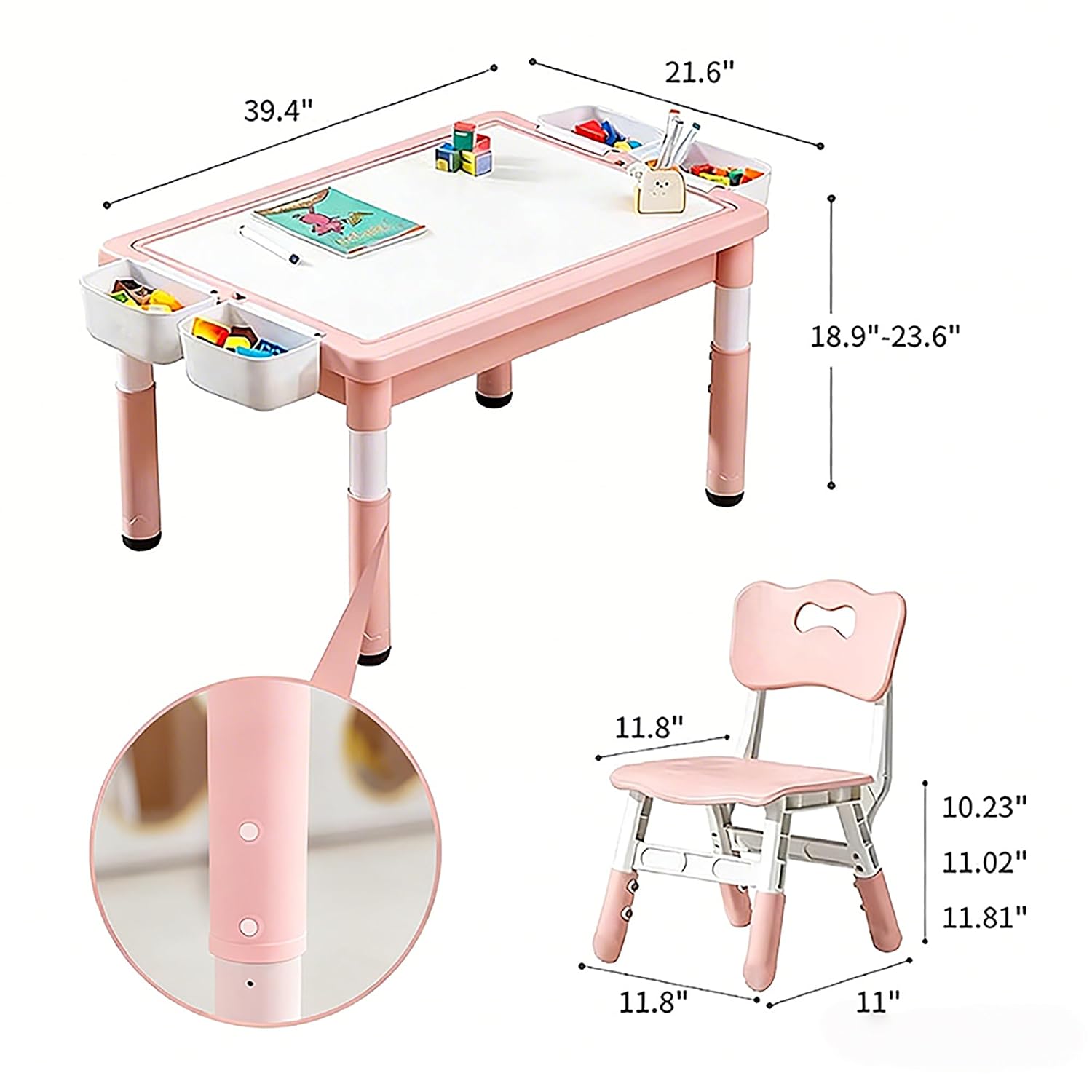 Детский игровой стол с местом  – обзор и цена Kids Outdoor Activity Table