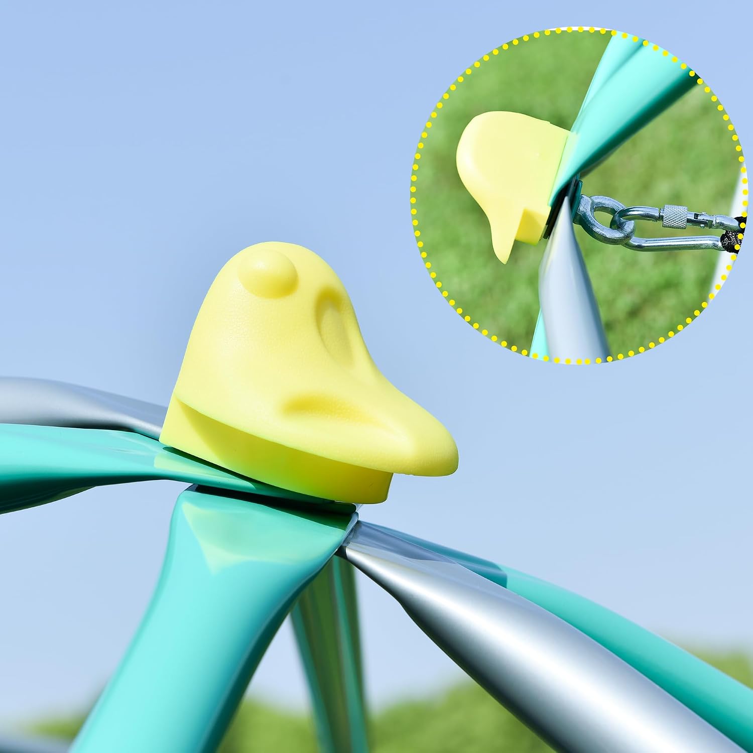 13-футовый скалодром с игровым – обзор и цена Kids Outdoor Jungle Gym Dome