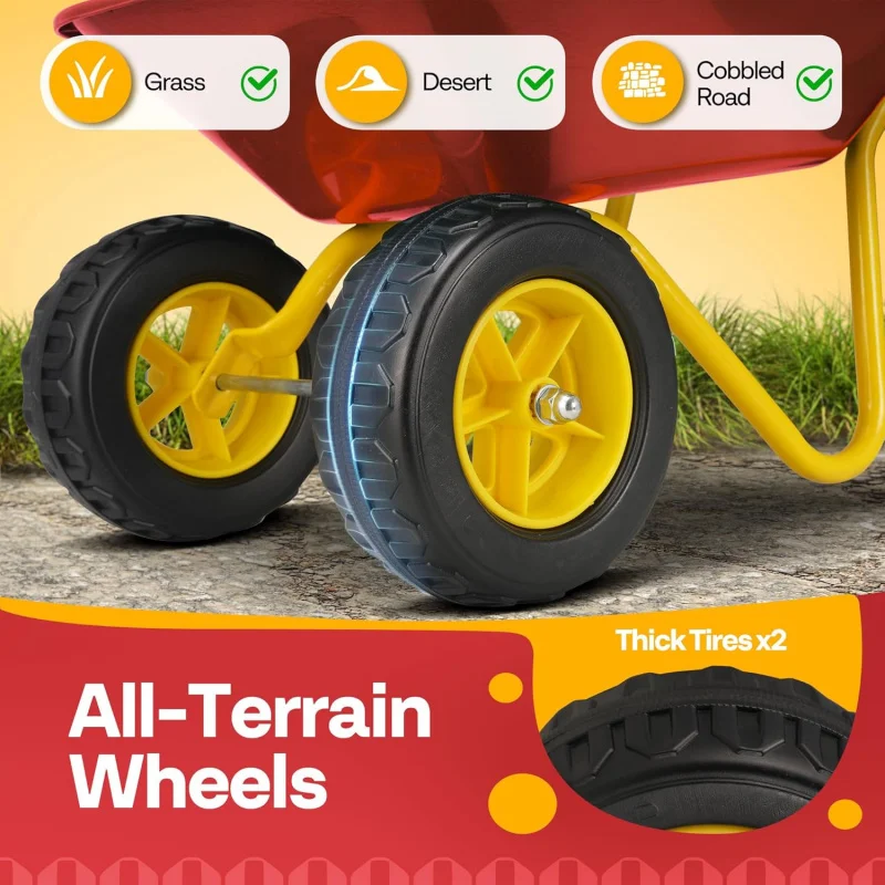 Детская тачка-колесница для са – обзор и цена Kids Outdoor Garden Toys